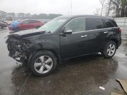 Salvage cars for sale at Dunn, NC auction: 2013 Acura MDX