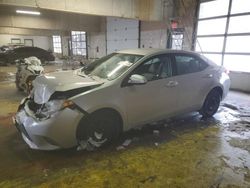 Toyota Corolla l Vehiculos salvage en venta: 2014 Toyota Corolla L