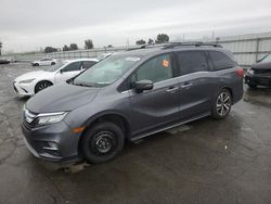 Salvage cars for sale from Copart Martinez, CA: 2018 Honda Odyssey Elite