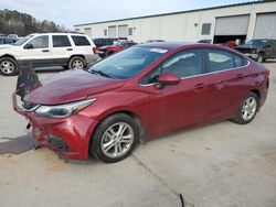 Salvage cars for sale at Gaston, SC auction: 2017 Chevrolet Cruze LT