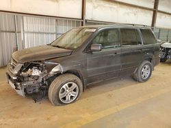 Salvage cars for sale from Copart Mocksville, NC: 2003 Honda Pilot EXL