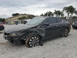 Salvage cars for sale at Opa Locka, FL auction: 2015 Honda Accord EXL