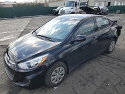 Salvage cars for sale at Exeter, RI auction: 2016 Hyundai Accent SE