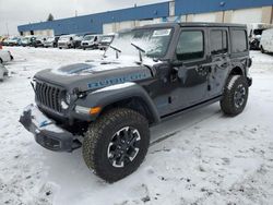 Jeep salvage cars for sale: 2024 Jeep Wrangler Rubicon 4XE