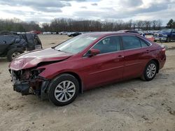 Toyota salvage cars for sale: 2016 Toyota Camry LE