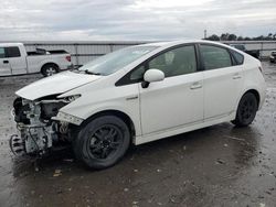 Salvage cars for sale at Fredericksburg, VA auction: 2012 Toyota Prius