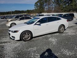 Chevrolet salvage cars for sale: 2018 Chevrolet Malibu LT