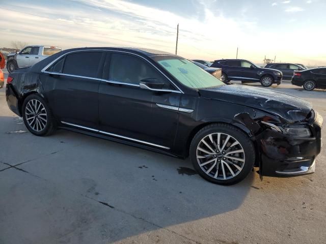 2018 Lincoln Continental Select