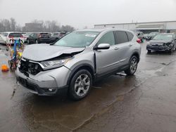 Salvage cars for sale at New Britain, CT auction: 2019 Honda CR-V EXL