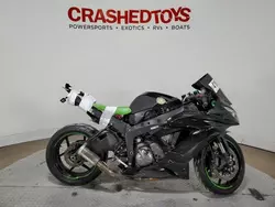 Salvage motorcycles for sale at Dallas, TX auction: 2018 Kawasaki ZX636 E