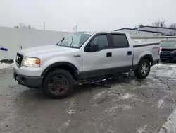 Ford F-150 salvage cars for sale: 2006 Ford F150 Supercrew