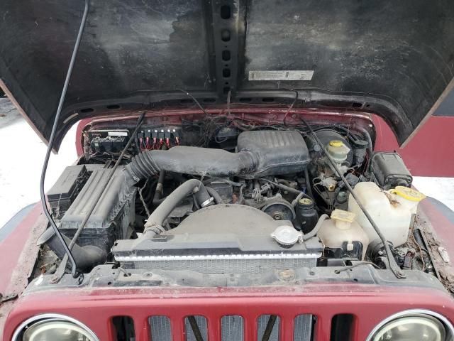 1998 Jeep Wrangler / TJ SE