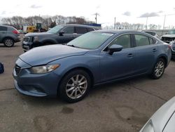 Salvage cars for sale at Ham Lake, MN auction: 2016 Mazda 6 Sport