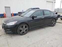 Salvage cars for sale at Farr West, UT auction: 2016 Honda Accord Touring