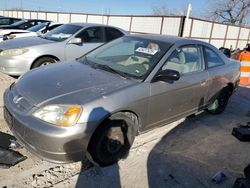 Salvage cars for sale from Copart Haslet, TX: 2003 Honda Civic LX