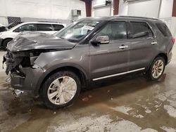 Salvage cars for sale from Copart Avon, MN: 2019 Ford Explorer Limited