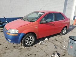 Chevrolet Vehiculos salvage en venta: 2005 Chevrolet Aveo Base