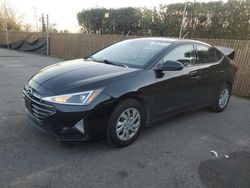 Salvage cars for sale at San Martin, CA auction: 2020 Hyundai Elantra SE