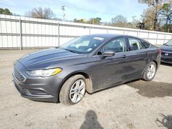 Salvage cars for sale at Shreveport, LA auction: 2018 Ford Fusion SE