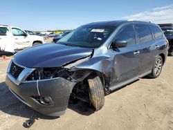 Salvage cars for sale from Copart Houston, TX: 2016 Nissan Pathfinder S