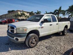 Salvage cars for sale at Opa Locka, FL auction: 2008 Dodge RAM 2500 ST