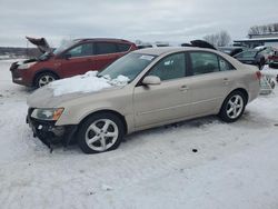 Salvage cars for sale at Wayland, MI auction: 2008 Hyundai Sonata SE