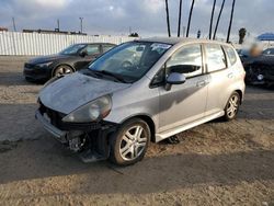 Salvage cars for sale at Van Nuys, CA auction: 2008 Honda FIT Sport