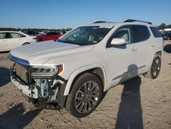 Salvage cars for sale at Houston, TX auction: 2022 GMC Acadia Denali