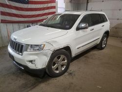 Salvage cars for sale at Lyman, ME auction: 2012 Jeep Grand Cherokee Limited