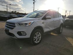 Salvage cars for sale at Los Angeles, CA auction: 2017 Ford Escape SE