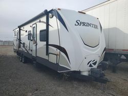 Salvage trucks for sale at Dyer, IN auction: 2013 Springdale/ Sprinter Travel Trailer