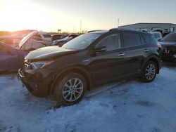 Toyota salvage cars for sale: 2016 Toyota Rav4 HV Limited