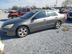 Honda Accord ex salvage cars for sale: 2006 Honda Accord EX