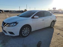 Salvage cars for sale from Copart Oklahoma City, OK: 2019 Nissan Sentra S