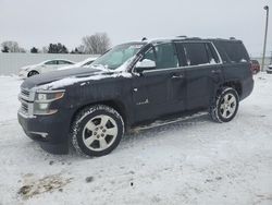 Salvage cars for sale at Portland, MI auction: 2015 Chevrolet Tahoe K1500 LTZ