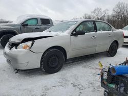 Salvage cars for sale at Ellwood City, PA auction: 2008 Chevrolet Malibu LS