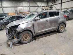 Salvage cars for sale from Copart Montreal Est, QC: 2012 KIA Sportage EX