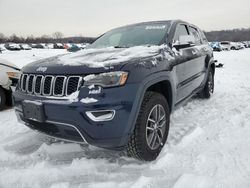 Salvage cars for sale at Cahokia Heights, IL auction: 2017 Jeep Grand Cherokee Limited