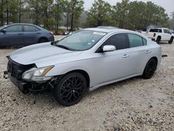 Salvage cars for sale at Houston, TX auction: 2013 Nissan Maxima S