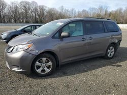 Salvage cars for sale at Waldorf, MD auction: 2011 Toyota Sienna LE