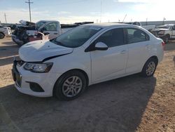 Salvage cars for sale from Copart Andrews, TX: 2018 Chevrolet Sonic LS