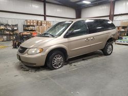 Chrysler Town & Country salvage cars for sale: 2003 Chrysler Town & Country