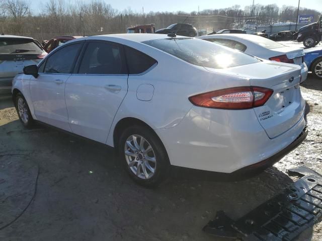 2016 Ford Fusion S