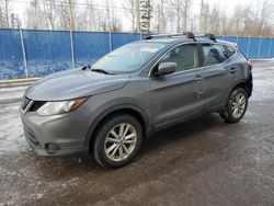 Salvage cars for sale from Copart Atlantic Canada Auction, NB: 2018 Nissan Rogue Sport S