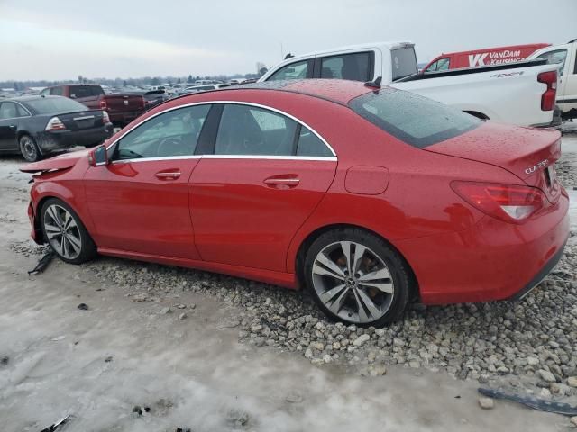 2018 Mercedes-Benz CLA 250 4matic