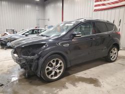 Salvage cars for sale at Appleton, WI auction: 2014 Ford Escape Titanium