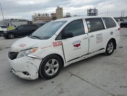 Salvage cars for sale at New Orleans, LA auction: 2014 Toyota Sienna