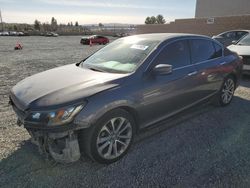 Salvage cars for sale at Mentone, CA auction: 2013 Honda Accord Sport