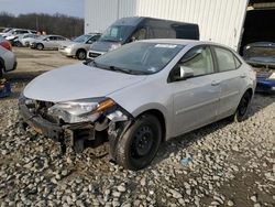 Salvage cars for sale from Copart Windsor, NJ: 2017 Toyota Corolla L