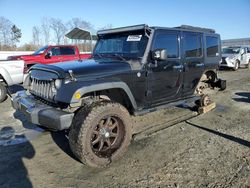 Jeep Wrangler Unlimited Sport salvage cars for sale: 2012 Jeep Wrangler Unlimited Sport